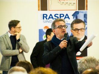 Lucio Raspa comincia il tour elettorale da Costano