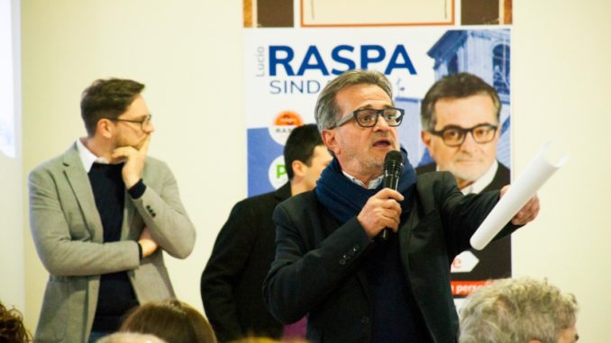 Lucio Raspa comincia il tour elettorale da Costano