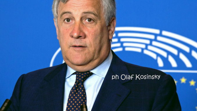 Antonio Tajani, Forza Italia, sarà in Umbria, anche a Bastia a Caccia Village