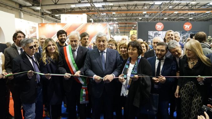 Caccia Village, presidente Tajani, ha tagliato il nastro della nona edizione