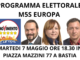 Martedì 7 maggio 2019 il M5Stelle presenta il suo programma per l'Europa