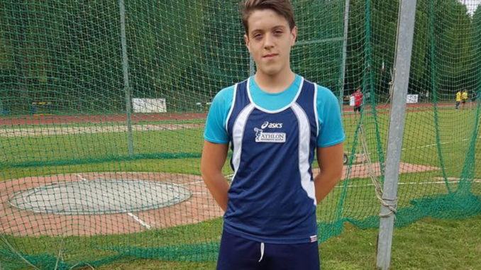 Sbalorditivo Federico Mencarelli lancio del martello 8° in Italia