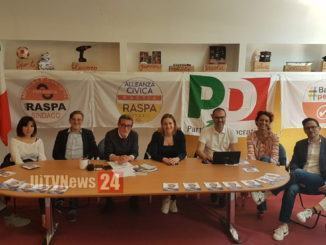 Coalizione Lucio Raspa sindaco, maggiore presenza femminile in Consiglio