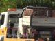 Autocarro che trasporta legna si ribalta sulla 75 Centrale Umbria