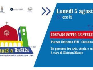 Lunedì 5 Agosto – ore 21 “E…state a Bastia” Costano Sotto le Stelle 