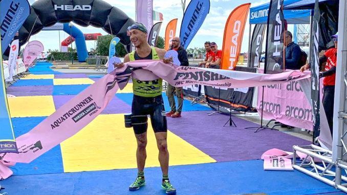 Emanuele Settimi paracadutista della Folgore quinto ai mondiali di swimrun