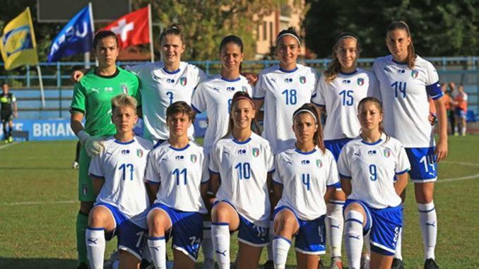 Calcio in rosa a Bastia Umbra, amichevole under 17 femminile Italia Serbia
