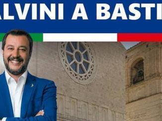 Matteo Salvini a Bastia Umbra, il leader Lega arriverà il 3 di ottobre