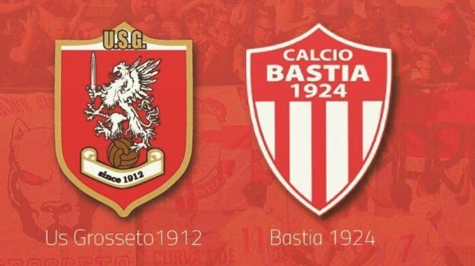 Calcio, il Bastia in trasferta a Grosseto, sabato ore 15