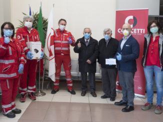 Concetti dona un sanificatore alla croce rossa di Bastia Umbra