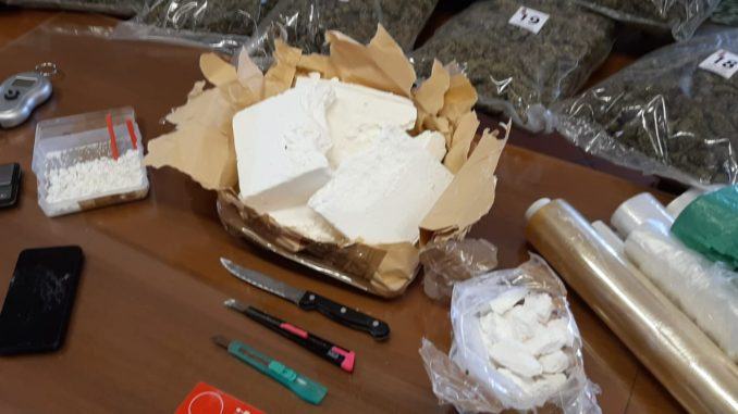 operazione antidroga Polizia