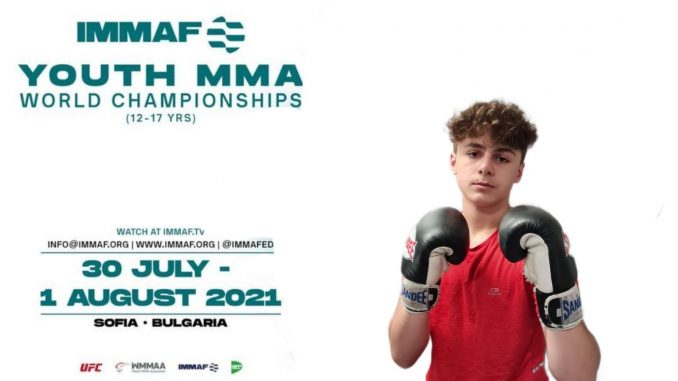 Il giovane atleta Tiziano Fusco parteciperà ai mondiali di MMA in Bulgaria