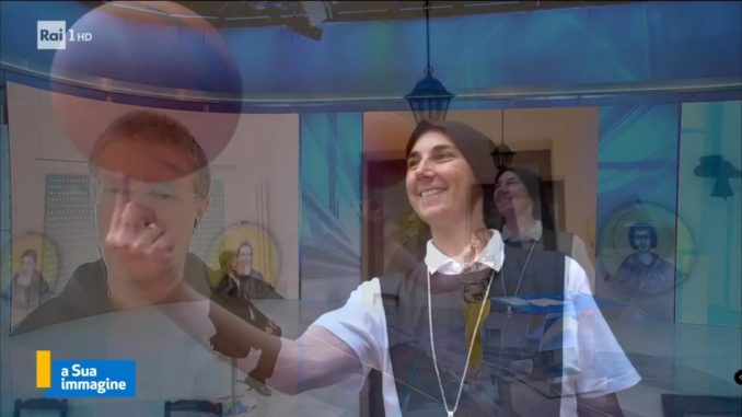 A sua Immagine, Rai 1 ha dedicato filmato all'Abbadessa, Noemi Scarpa