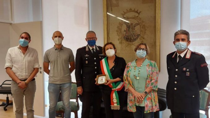 Le congratulazioni di Bastia al Tenente Colonnello Marco Vetrulli
