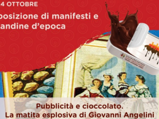 Cioccolato e pubblicità, la matita esplosiva del bastiolo Giovanni Angelini
