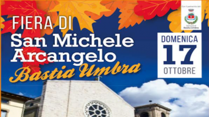 Domenica 17 ottobre torna la grande Fiera di San Michele Arcangelo