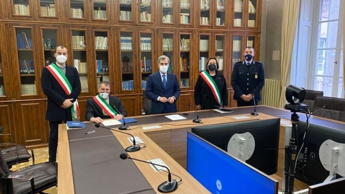 Patto di legalità sindaco Lungarotti Prefettura di Perugia protocollo d'intesa