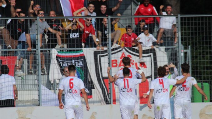 Celebrazione Centenario Bastia Calcio 1924 sbraciolata e murales