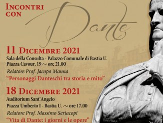 Bastia, la Pro Loco organizza due serate dedicate a Dante