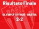 Bastia calcio, a Terni contro la Thyruss, finisce 2-2