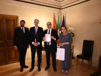 L'Amministrazione comunale di Bastia Umbra ha incontrato l'Ambasciatore francese Christian Masset