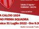 Domenica 31 Luglio 2022 alle 9,30 al “Carlo Degli Esposti” raduno del Bastia