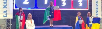 Bastia ha una nuova campionessa del mondo di karate, ha 9 anni è Adele Proietti, -27 kg