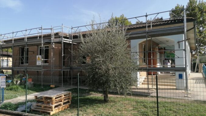 Scuola infanzia Costano cominciata ristrutturazione ed efficientamento