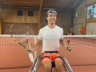 Francesco Felici campione tennis in carrozzina