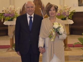 Nozze d’oro di Giancarlo Lunghi e Alessandra Ceccotti, insieme da 50 anni