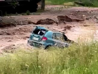 Esondazione Tescio, la conta dei danni, oggi il recupero dell'auto