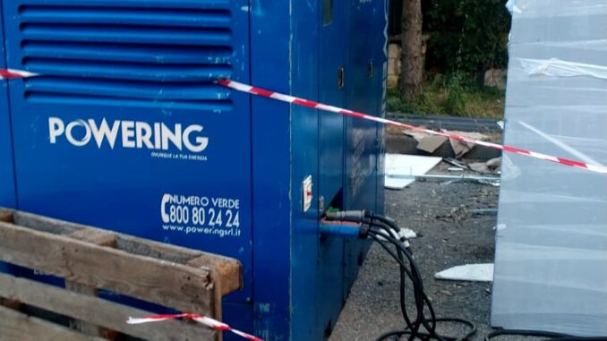 Disastro in via Velino, E-Distribuzione pronta a risarcire