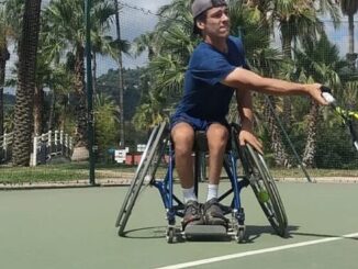 Francesco Felici testa di serie US Open junior wheelchair tennis