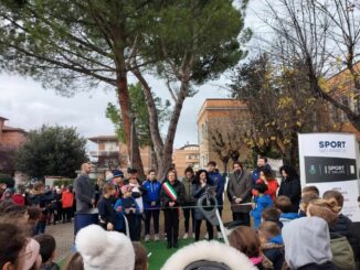 Inaugurata l’area attrezzata giardini di Via Marconi a Bastia