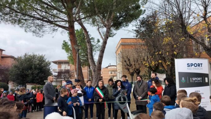 Inaugurata l’area attrezzata giardini di Via Marconi a Bastia Inaugurata l’area attrezzata giardini di Via Marconi a Bastia