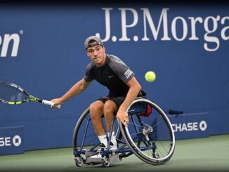 Francesco Felici tennis in carrozzina a lui Supertennis award 2023