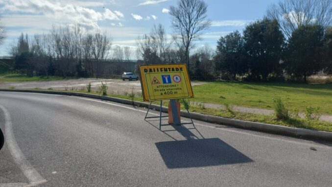 Prolungata chiusura di Via Ignazio Silone nella zona della Rivierasca