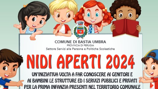 Nidi aperti 2024, progetto di Bastia Umbra