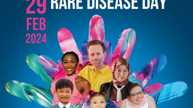 29 Febbraio. Giornata di sensibilizzazione Rare Disease Day 2024.