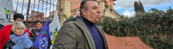 Immigrati all'ex albergo