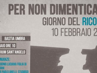 Giorno del Ricordo, 10 febbraio. Iniziative del Comune di Bastia Umbra