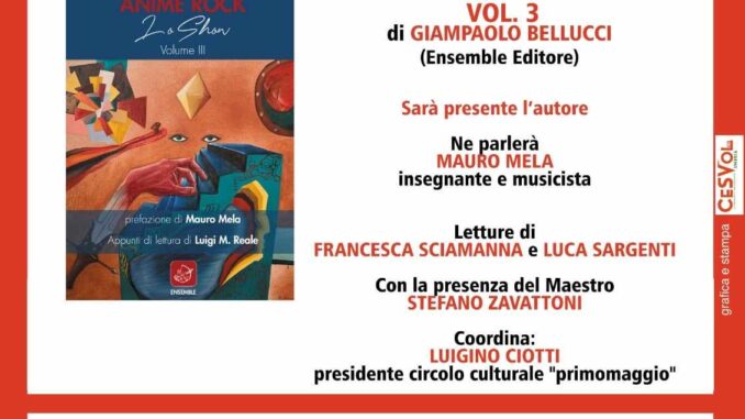 Presentazione del libro Anime rock – Lo show Vol. 3