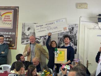 Gruppo Giovanile di Costano dona 600 euro al Consorzio Auriga
