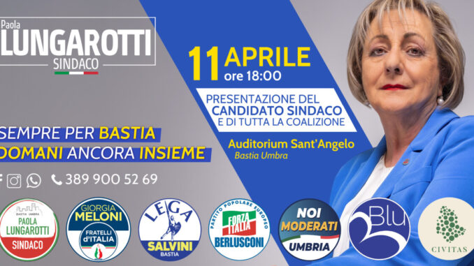 Lungarotti Incontra le cittadine e i cittadini di Bastia Umbra