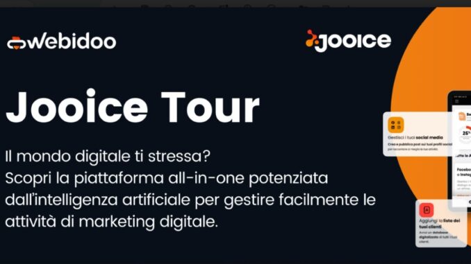 Presentazione di Jooice: Rivoluziona il Tuo Marketing Digitale