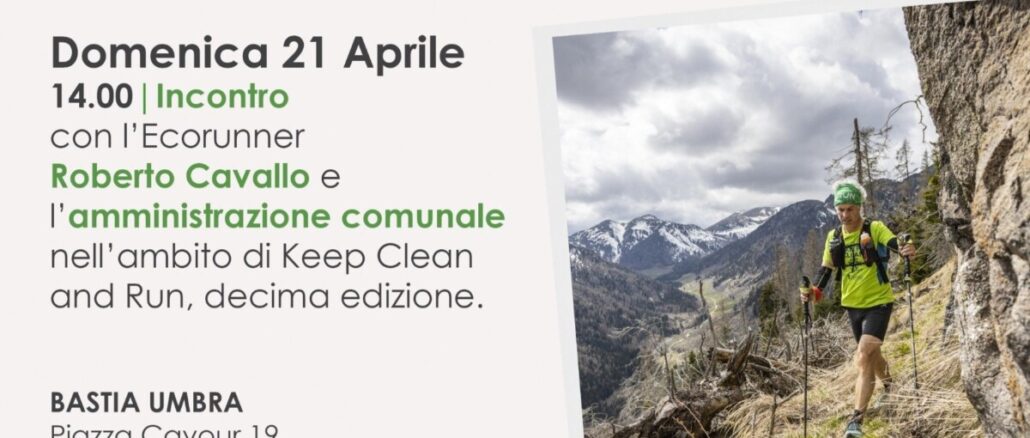 Keep Clean And Run fa tappa a Bastia Umbra