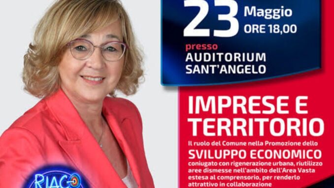 Catia Degli Esposti Conduce l'Incontro su 'Imprese e Territorio'