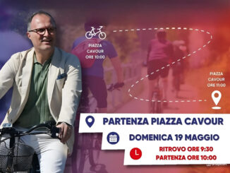 Evento ciclistico per sostenere la mobilità ciclopedonale in città