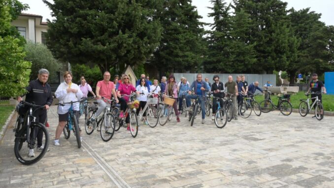 Erigo Pecci e la Coalizione Civico Progressista Un’energica Pedalata di Coalizione nonostante il maltempo