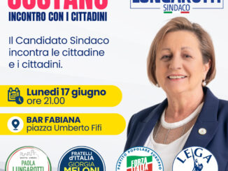 Paola Lungarotti, candidata Sindaco, incontra cittadini Costano